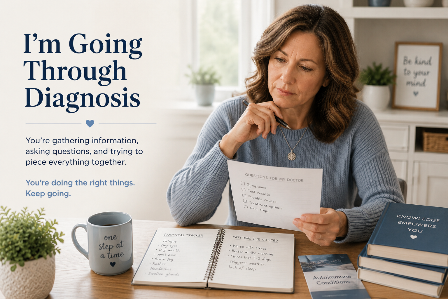 I’m Going Through Diagnosis process of trying to get a diagnosis